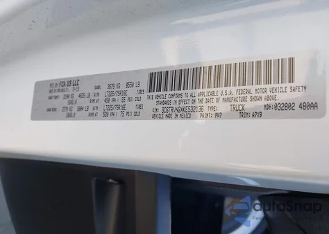 2019 Ram Promaster 1500 Low Roof 118 Wb from USA, damaged, VIN 3C6TRVNGXKE532136